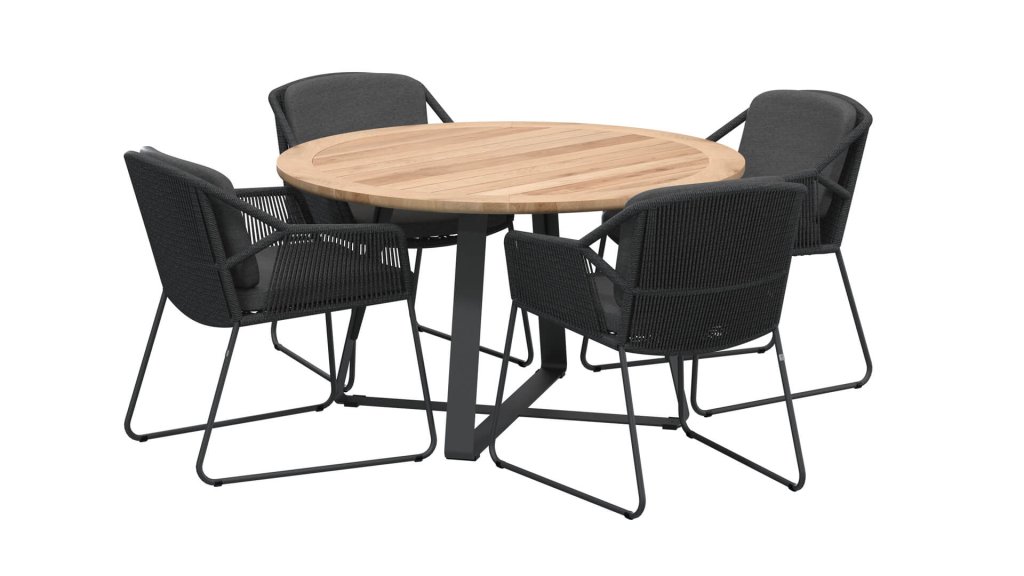 4seasons outdoor accor dining antracite 