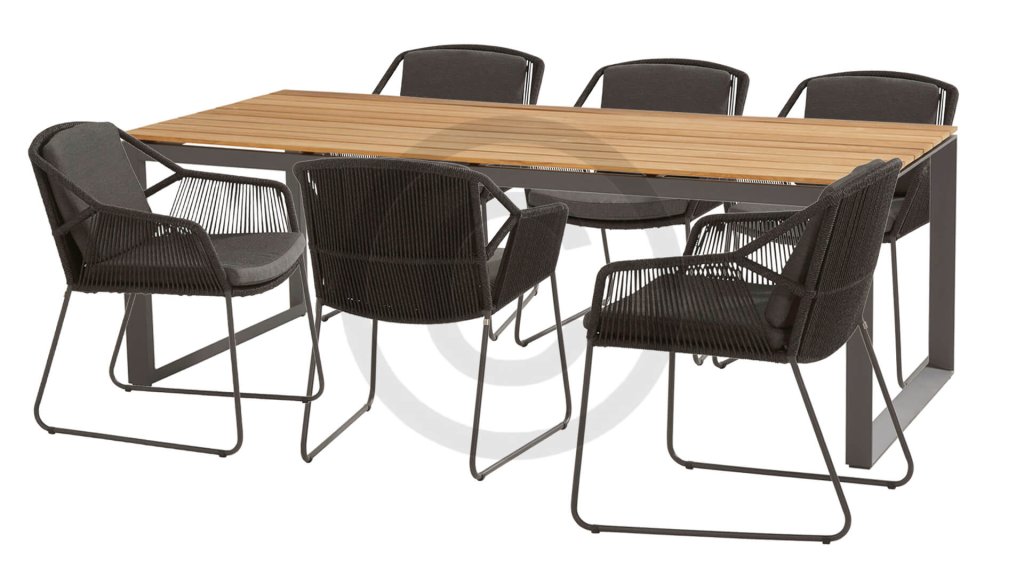 4seasons outdoor accor dining esstischgruppe