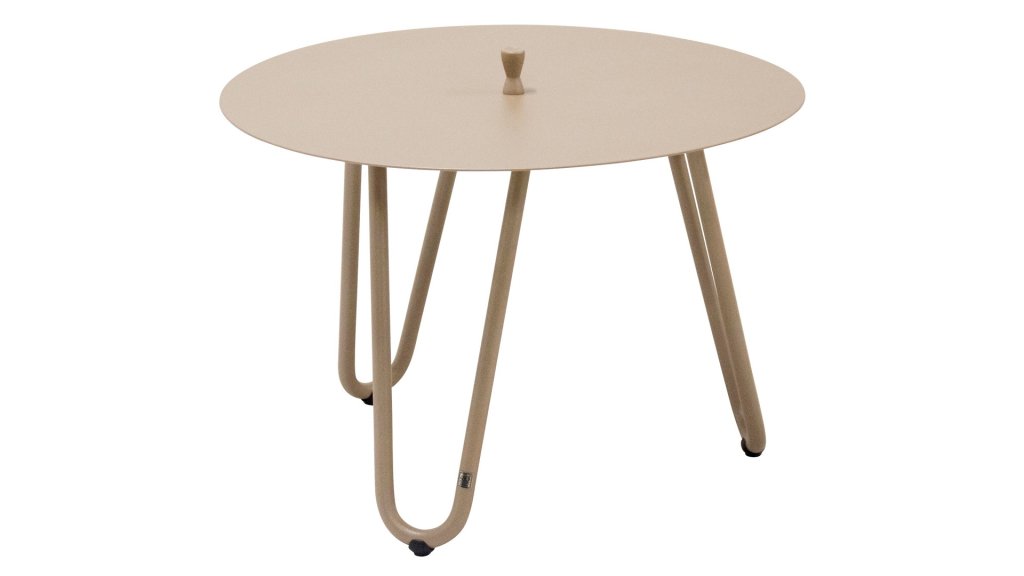4 Seasons Outdoor Cool Beistelltisch Ø60 H40 Taupe
