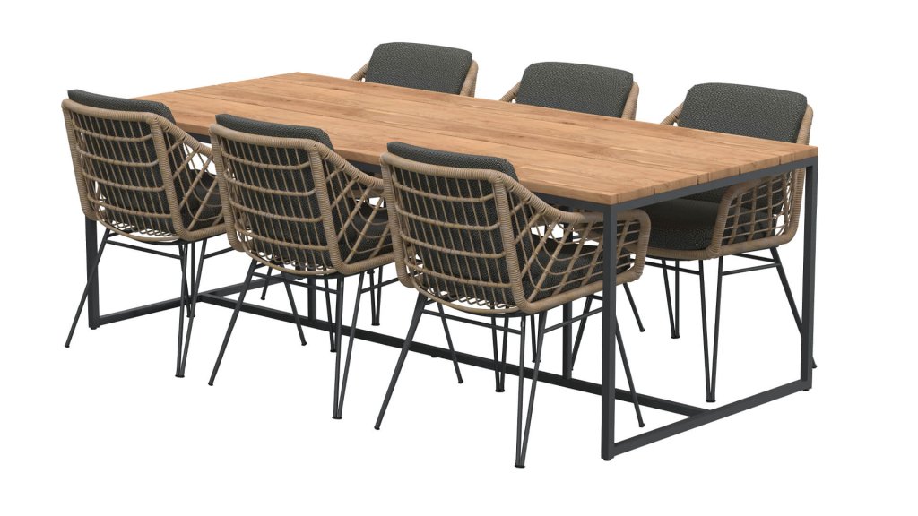 4seasons outdoor cottage dining esstischgruppe