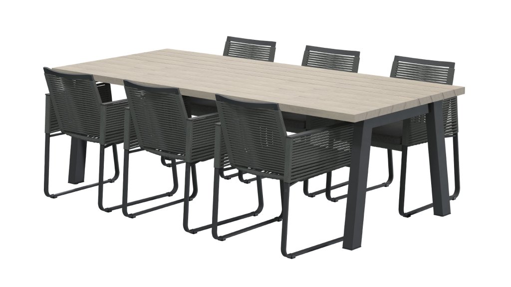 4seasons outdoor ortea dining 213721 esstischgruppe