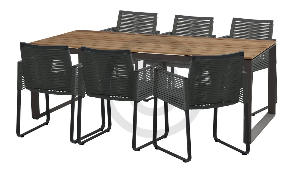 4seasons outdoor ortea dining 213721 gartenmobelset