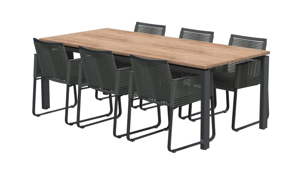 4seasons outdoor ortea dining 213721 esstischgruppe