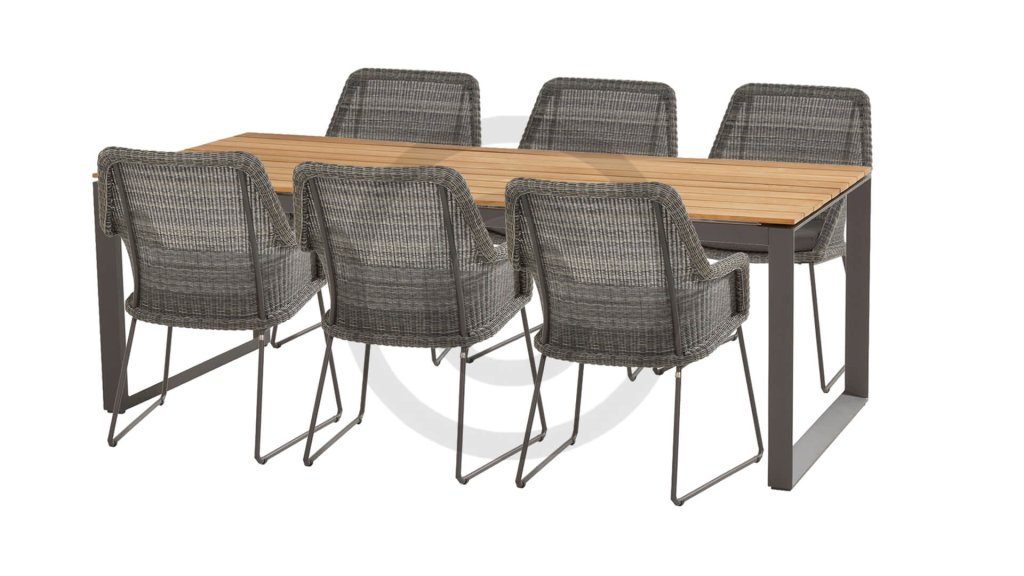 4seasons outdoor samoa dining charcoal heritage