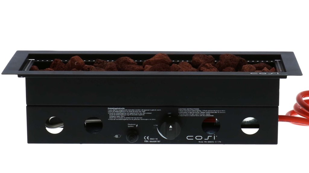 cosi einbaubrenner straight niro schwarz