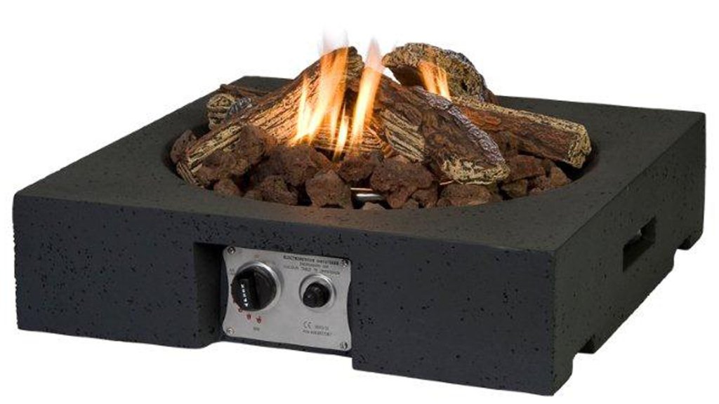 Happy Cocooning Cocoon Table Top Quadratisch Schwarz