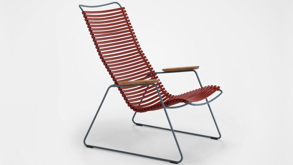 houe click loungestoel paprika