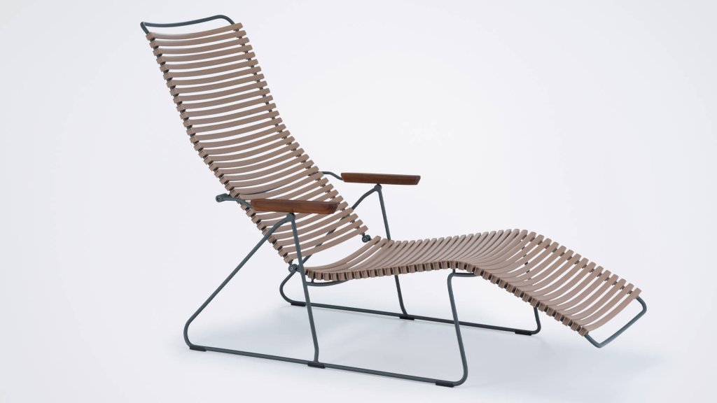 HOUE Click Sunlounger Sand