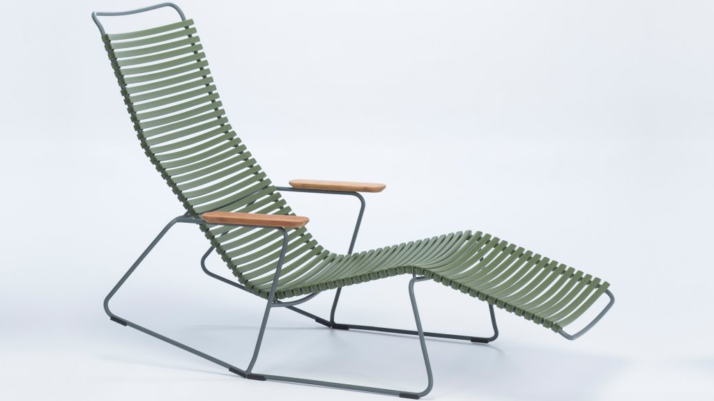 houe click sunrocker olive green