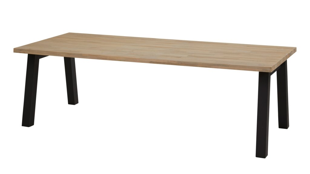 taste 4seasons derby tisch 240cm anthrazit