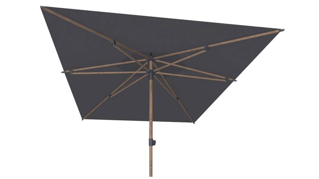 4 seasons outdoor azzurro parasol woodlook