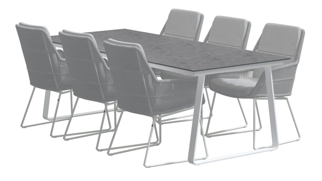 4seasons outdoor valencia frozen esstischgruppe