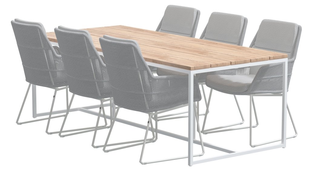 4seasons outdoor valencia frozen esstischgruppe