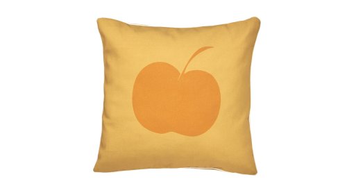 sierkussen applebee vierkant oranje