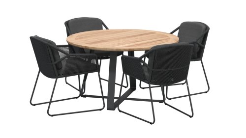 4seasons outdoor accor dining antracite 