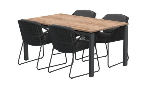 4seasons outdoor accor dining antracite 