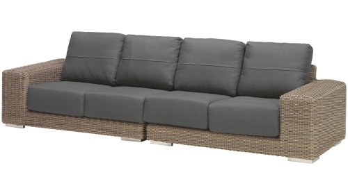 4 seasons outdoor kingston loungeset 4-Sitzer Sofa 