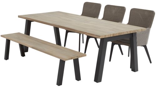 4 seasons outdoor luxor diningset 