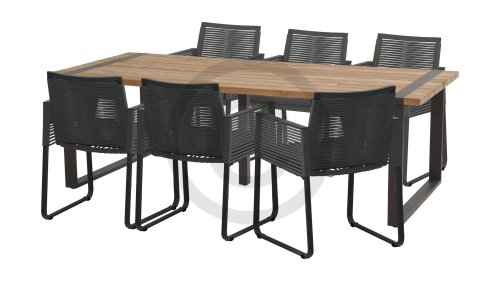 4seasons outdoor ortea dining 213721 esstischgruppe