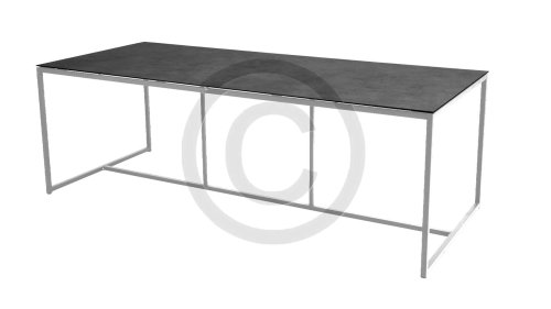 4seasons outdoor quatro frost table hpl dark grey