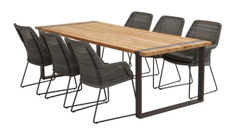 4seasons outdoor samoa dining charcoal 