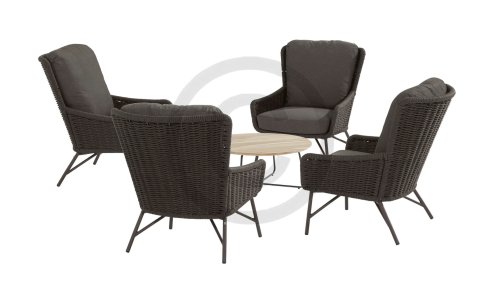 4seasons outdoor wing loungegruppe 