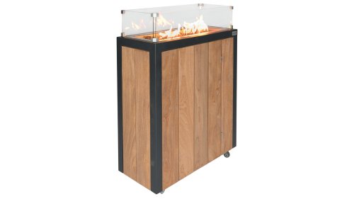 Easyfires Column Feuersäule Rechteck Anthrazit