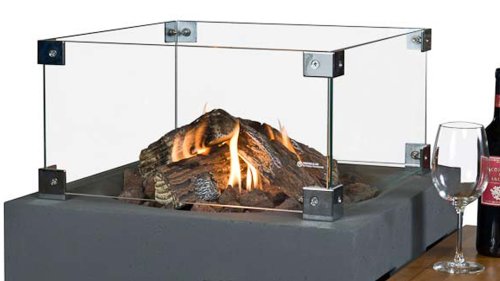 Happy Cocooning Cocoon Table Glasset Quadratisch Klein