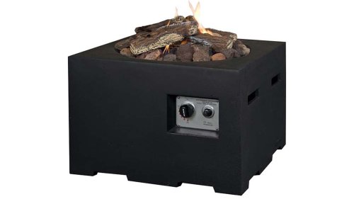 Happy Cocooning Cocoon Table Quadratisch Schwarz klein