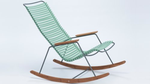 houe click rocking chair dusty light blue