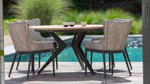 niehoff ferry gartenmobelsett nexor tisch