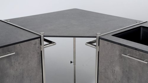 niehoff buitenkeuken hoek verbinding