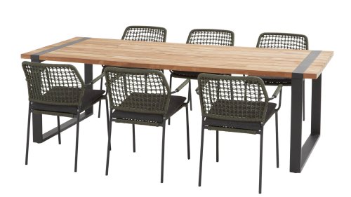 taste 4seasons barista green 91123 gartenmobelset