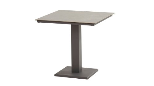taste 4seasons 91057 titan xl dining table 75x75 cm ceramic matt carbon