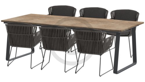 taste 4seasons vitali anthracite dining 