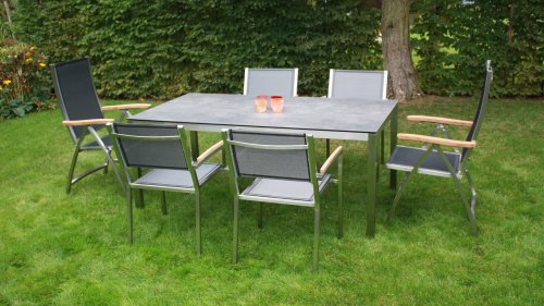 pontiac zebra esstischgruppe dining argenta 