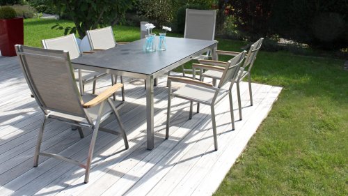 pontiac zebra esstischgruppe dining espresso 