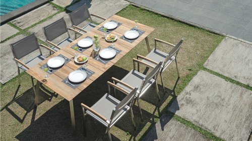 pontiac zebra esstischgruppe dining espresso 