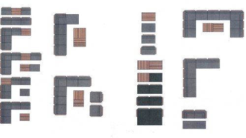 applebee loungegruppe module x coastal