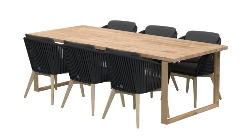 4seasons outdoor santander dining black 